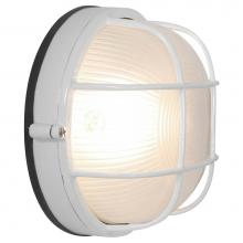 Access Lighting 20296-WH/FST - 1 Light Outdoor Bulkhead