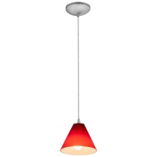 Access Lighting 28004-1C-BS/RED - Pendant
