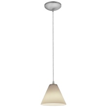 Access Lighting 28004-3C-BS/WHT - LED Pendant