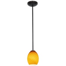 Access Lighting 28023-1R-ORB/AMBFB - Pendant
