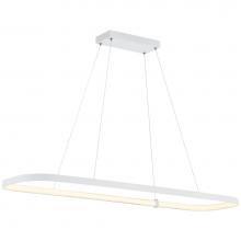 Access Lighting 50948LEDD-MWH/ACR - Dual Voltage LED Pendant