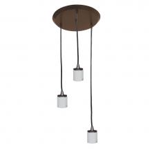 Access Lighting 52230GU-ORB - 3 Light Cluster Pendant Assembly