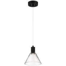 Access Lighting 63140LEDD-MBL/CLR - Martini LED Pendant