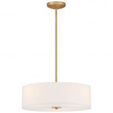 Access Lighting 64065LEDDLP-ABB/WH - LED Pendant or Semi-Flush