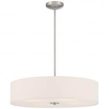 Access Lighting 64066LEDDLP-BS/WH - LED Pendant or Semi-Flush