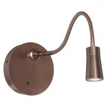Access Lighting 70003LED-BRZ - Gooseneck LED Wall Reading Light