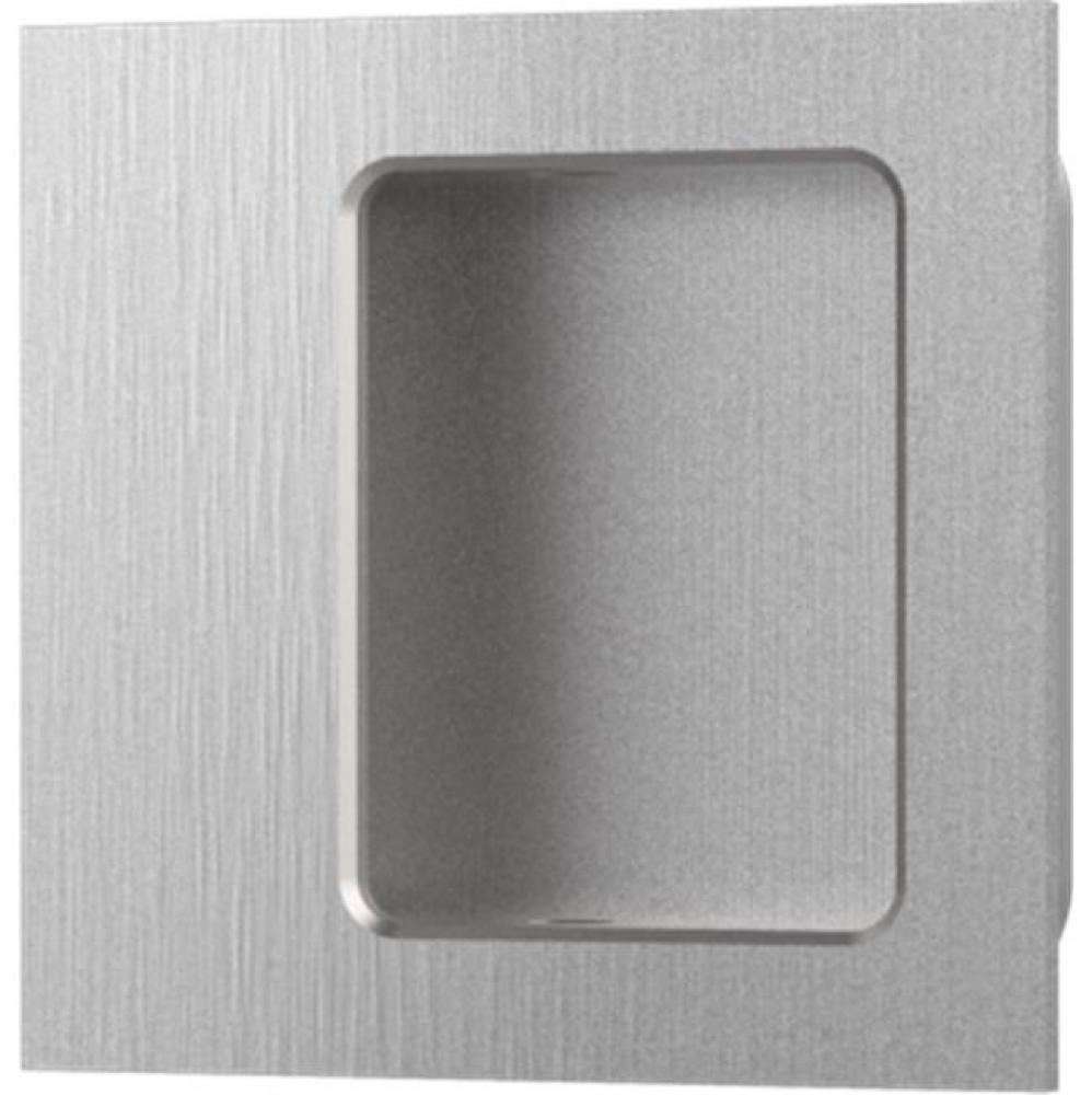 2 1/4 Square. Flush Pull, Concealed Screws