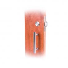 Accurate Lock And Hardware 2001ADAP-5i.2.75.BN - Privacy Set with Indicator for 1 3/4 in. thick doors; includes: 2001SDL-5 Sliding Door Lock, 7200E