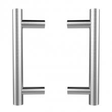 Accurate Lock And Hardware 7200P.US3NL - Pair of Back to Back pull handles