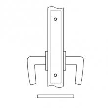 Accurate Lock And Hardware 8500ADL.2.25.TB - Active Dummy Lock