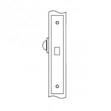 Accurate Lock And Hardware 8504.1.25.US19 - Deadlock for use with thumb turn one side only (thumb turn not included)