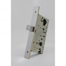 Accurate Lock And Hardware 8703.2.US14 - Deadlock for use with cylinder one side, thumb turn other side (cylinder and thumb turn not includ