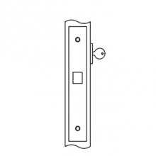 Accurate Lock And Hardware 8801.2.US3 - Deadlock for use with cylinder one side only (cylinder not included)