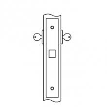 Accurate Lock And Hardware 8802.1.75.BB - Deadlock for use with cylinders both sides (cylinders not included)