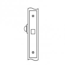 Accurate Lock And Hardware 8804.2.US10B - Deadlock for use with thumb turn one side only (thumb turn not included)