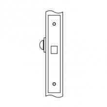Accurate Lock And Hardware 8805.1.5.US26D - Deadlock for use with thumb turn one side, optional emergency release other side (thumb turn or em