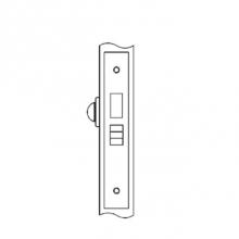 Accurate Lock And Hardware 8839RL.1.5.US15 - Privacy Roller Latch for use with thumb turn one side, optional emergency release other side (thum