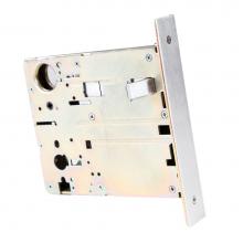 Accurate Lock And Hardware 9100BDL.6.DURO - Barn Door Lock for Sliding Door Applications, 6'' backsets, (other backsets to be priced