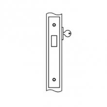 Accurate Lock And Hardware 9101.6.BB - Deadlock for use with cylinder one side only (cylinder not included)