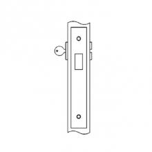 Accurate Lock And Hardware 9105.5.US10B - Deadlock for use with thumb turn one side, optional emergency release other side (thumb turn or em