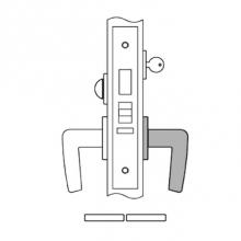 Accurate Lock And Hardware 9134.2.75.US14 - Hotel or Motel