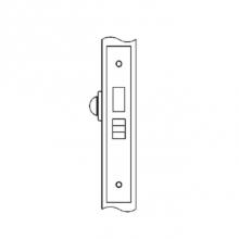 Accurate Lock And Hardware 9139RL.2.5.BB - Privacy Roller Latch for use with thumb turn one side, optional emergency release other side (thum