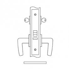 Accurate Lock And Hardware 9146.2.5.DURO - Classroom Double Locking