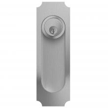 Accurate Lock And Hardware CN2002C.US10B - with cylinder hole (cylinder not included), for 1 3/4 in. thick doors unless specified (add .50