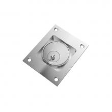 Accurate Lock And Hardware FE2348C.BN - with cylinder hole (cylinder not included), for 1 3/4 in. thick doors unless specified (add .50