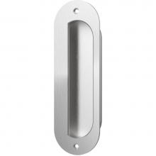 Accurate Lock And Hardware FE7002.US14 - 7 in. Obround Flush Pull, Exposed Screws
