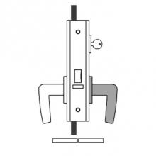 Accurate Lock And Hardware GO1759.1.US4 - Storeroom/Closet