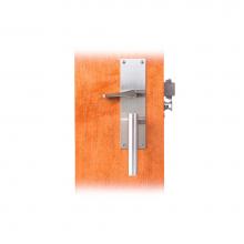 Accurate Lock And Hardware SL9124ADA.2.75.US3 - Dormitory/Entrance Lockset; includes: SL9124, 7200L-C outside escutcheon with active lever, 7200L-