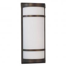 AFX Lighting BRW218RBMV - BRIO OUTDOOR SCONCE rubbed bronze 8W