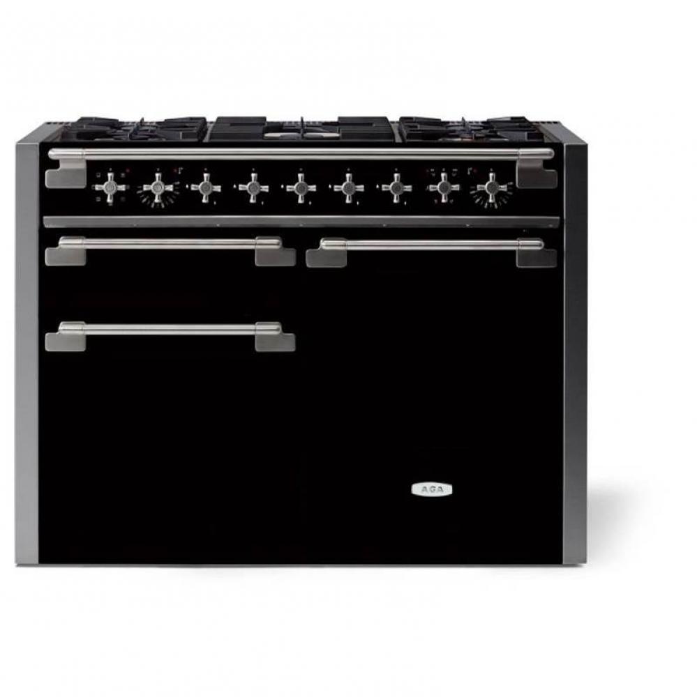 Elise 48'' Dual Fuel Range - Matt Black