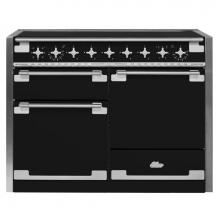 AGA AEL48IN-MBL - 48'' Elise Induction 3-Oven Range - Matt Black