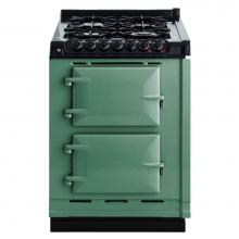 AGA TCDCLPM-PIS - 24'' Integrated Dual Fuel Module - LP - Pistachio