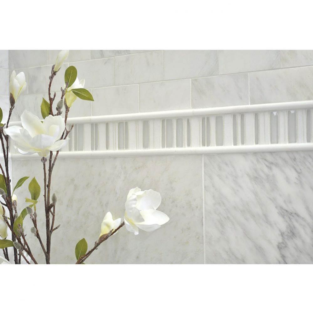 12'' Narrow Liner Calacatta (H)