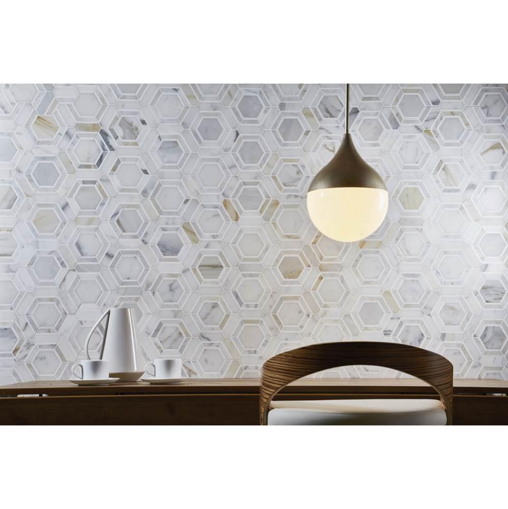 Perspective Pivot Calacatta (H) w/ Thassos (P)