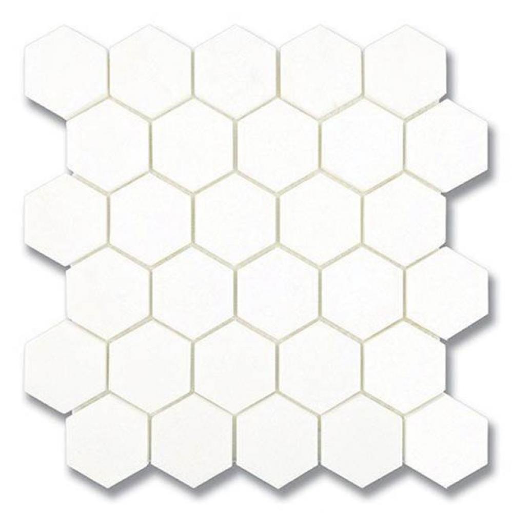 Hexagon 1-7/8'' Thassos (P)