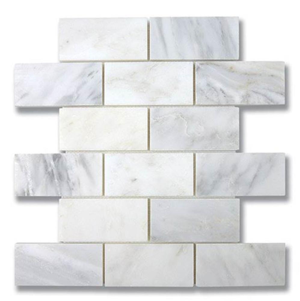 2'' x 4'' Brick Carrara Bella (H)