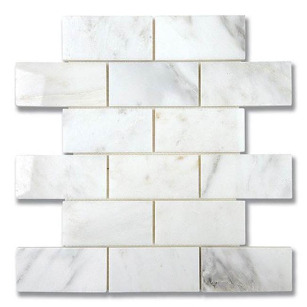 2'' x 4'' Brick Carrara Bella (P)