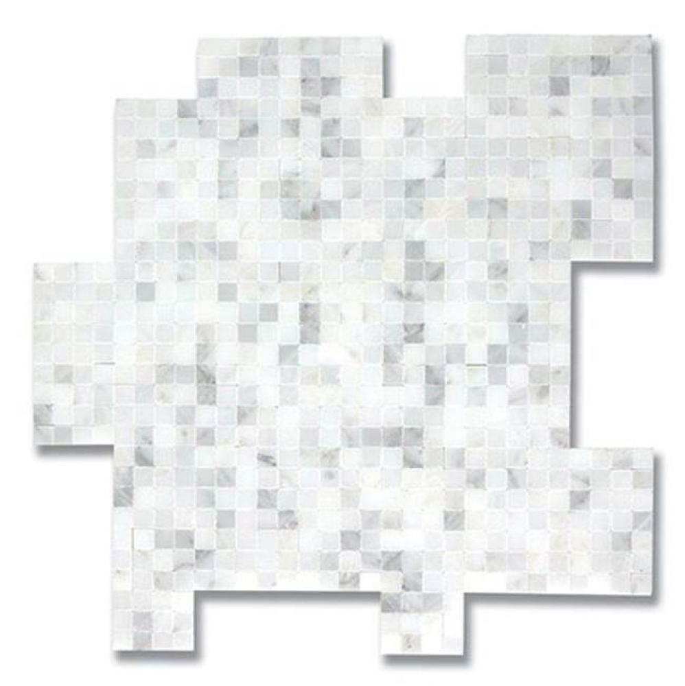 3/8'' x 3/8'' Carrara Bella (H)