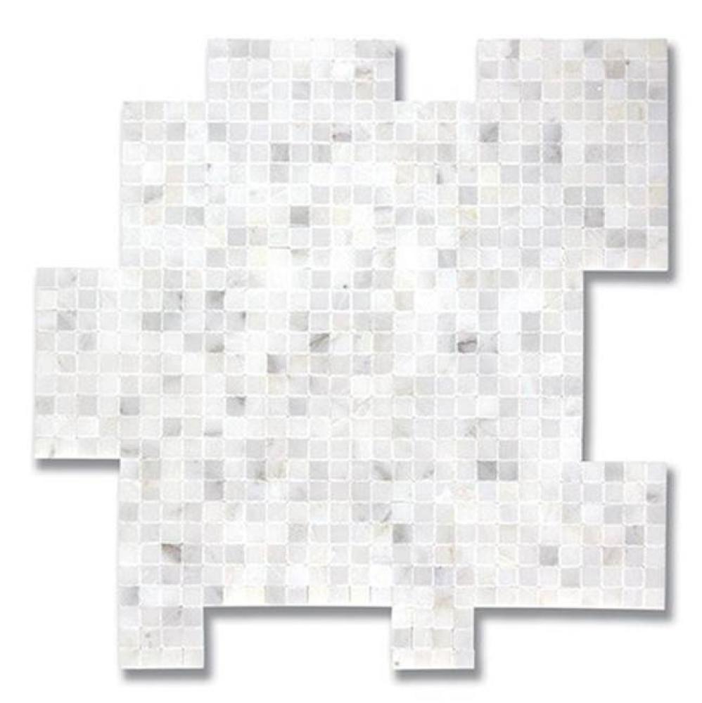 3/8'' x 3/8'' Carrara Bella (P)