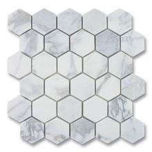 AKDO MB1203-HEXAH0 - Hexagon 1-7/8'' Calacatta (H)