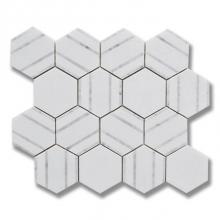 AKDO MB1232-PIVTP0 - Perspective Pivot Thassos (P) w/Carrara (H)