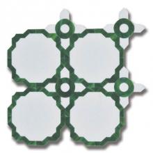 AKDO MB1232-WHIM01 - Essence Whimsy Emerald Thassos w/ Emerald Art Glass (H)