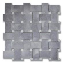 AKDO MB1266-BASIH0 - Basket Weave Turkish Gray (H) w/ Carrara (H)