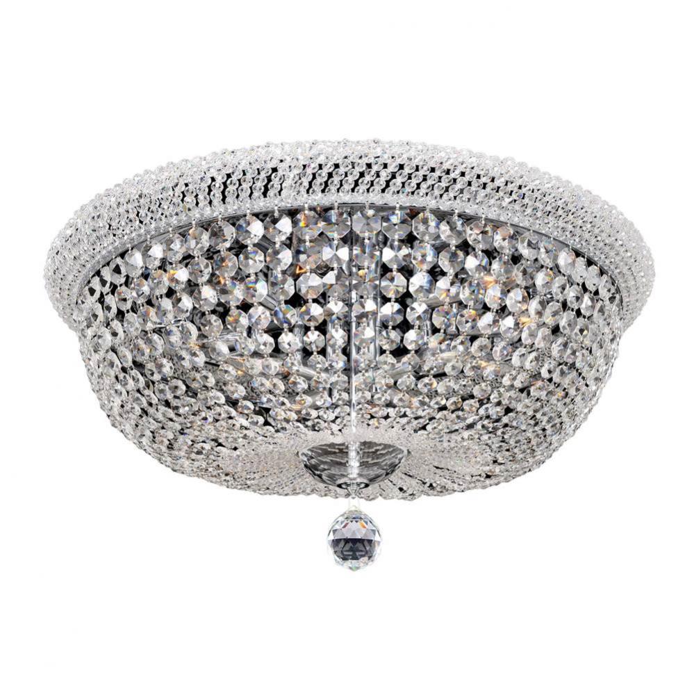 Napoli 18 Inch Flush Mount W/Clear
