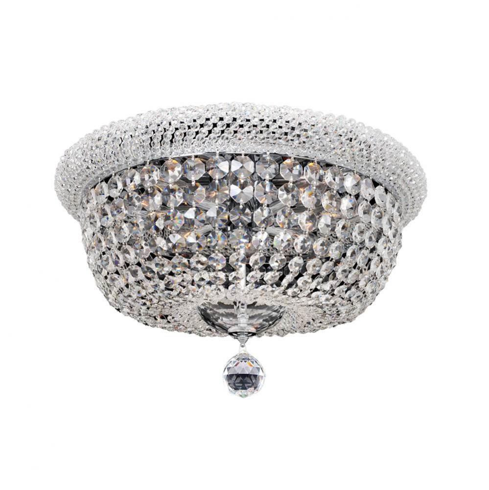 Napoli 25 Inch Flush Mount W/Clear