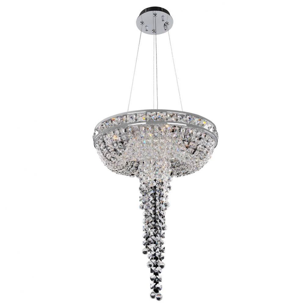 Cascata 18 Inch Round Pendant/Flush